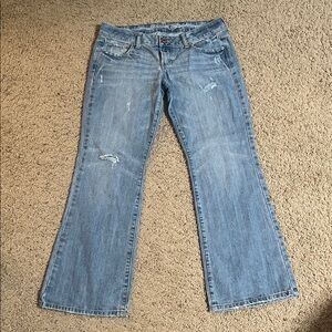 AE Light Blue Flared Jeans